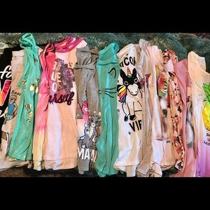 Big Girl’s Shirt Lot Bundle